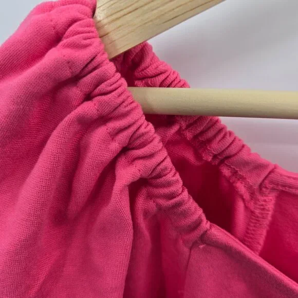 Anne Klein Hot Pink Off Shoulder Puff Sleeved Top Medium - Picture 6 of 14